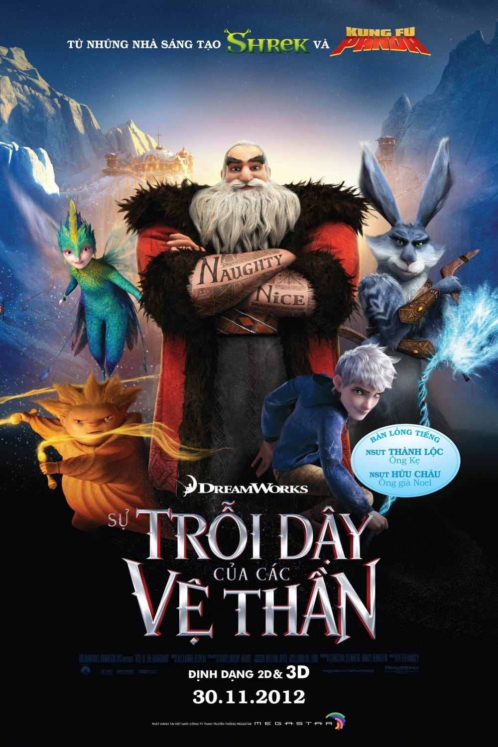 Banner Phim Sự Trỗi Dậy Của Các Vệ Thần (Rise of the Guardians)