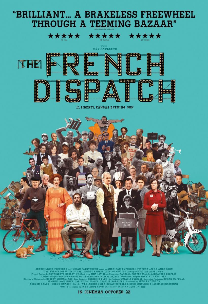 Banner Phim Tạp chí French Dispatch (The French Dispatch)