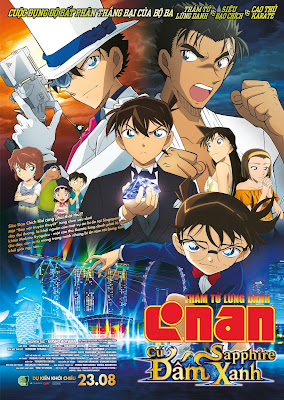 Banner Phim Thám Tử Lừng Danh Conan: Cú Đấm Sapphire Xanh (Detective Conan: The Fist of Blue Sapphire)