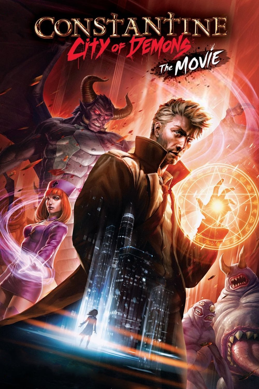 Banner Phim Thành Phố Quỷ (Constantine: City of Demons - The Movie)