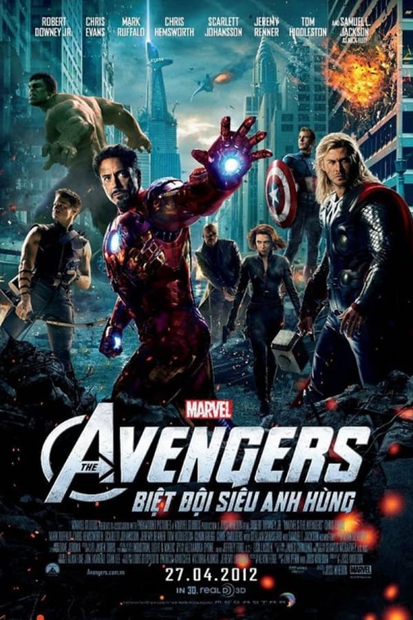 Banner Phim The Avengers: Biệt Đội Siêu Anh Hùng (The Avengers)