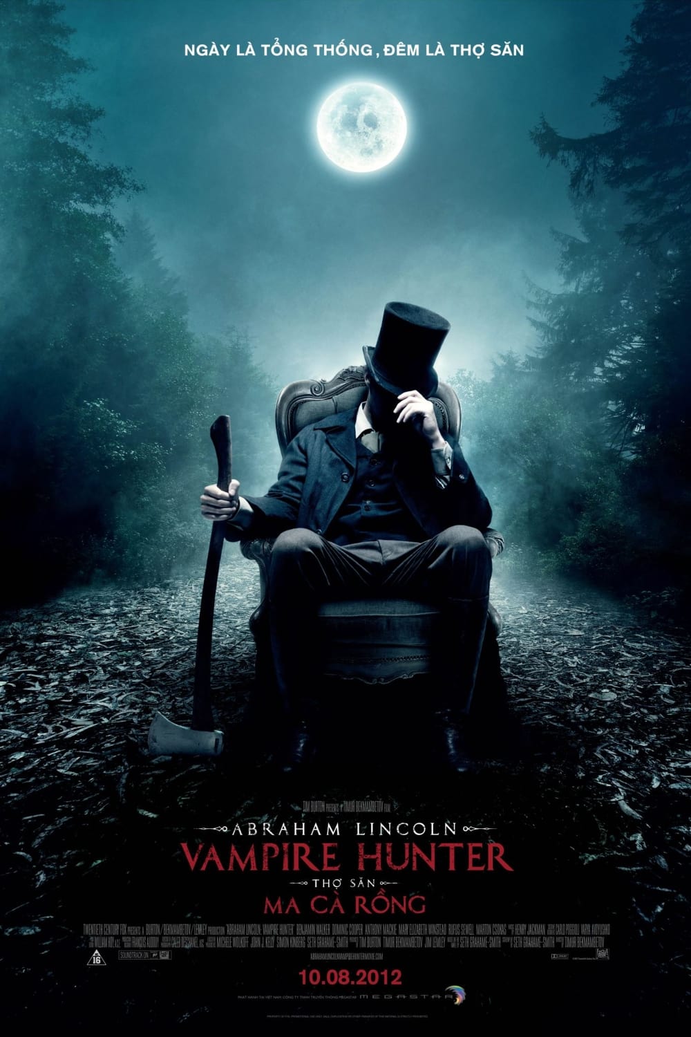 Banner Phim Thợ Săn Ma Cà Rồng (Abraham Lincoln: Vampire Hunter)