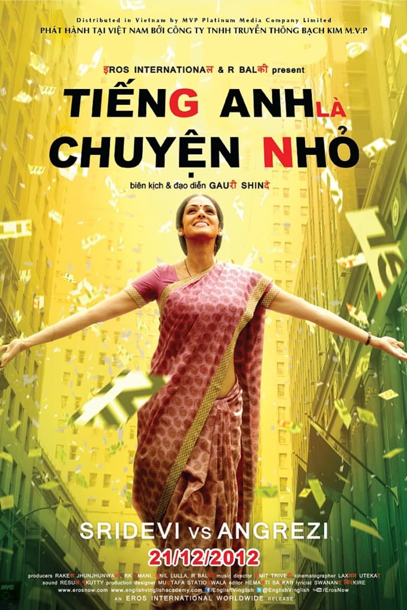 Banner Phim Tiếng Anh Là Chuyện Nhỏ (English Vinglish)