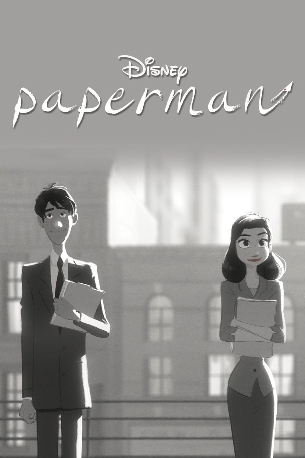 Banner Phim Tình Yêu Màu Giấy (Paperman)