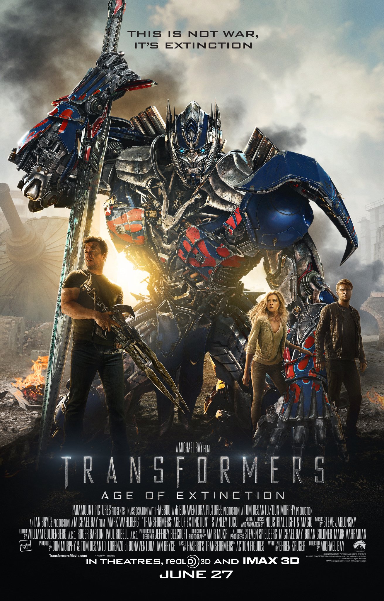 Banner Phim Transformers 4: Kỷ nguyên hủy diệt (Transformers: Age of Extinction)