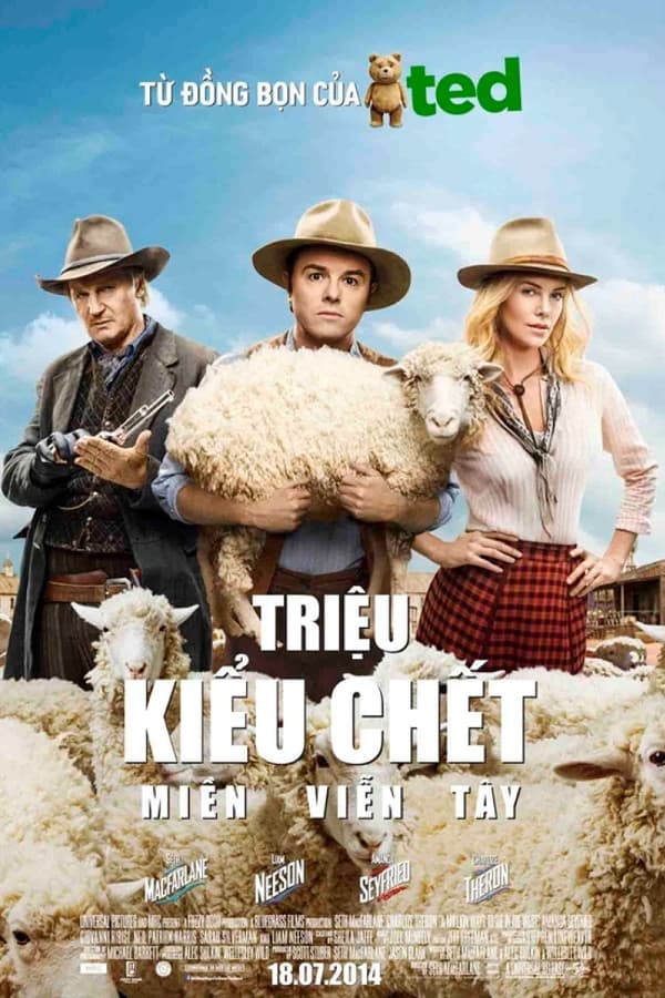 Banner Phim Triệu Kiểu Chết Miền Viễn Tây (A Million Ways to Die in the West)