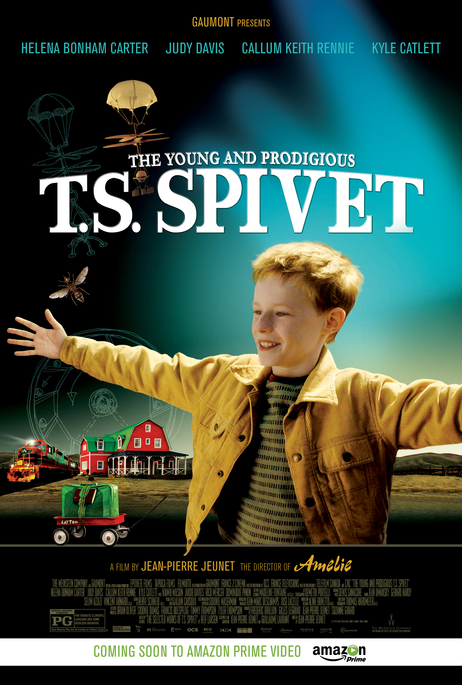 Banner Phim Ước Vọng Trẻ Thơ (The Young And Prodigious T.S. Spivet)