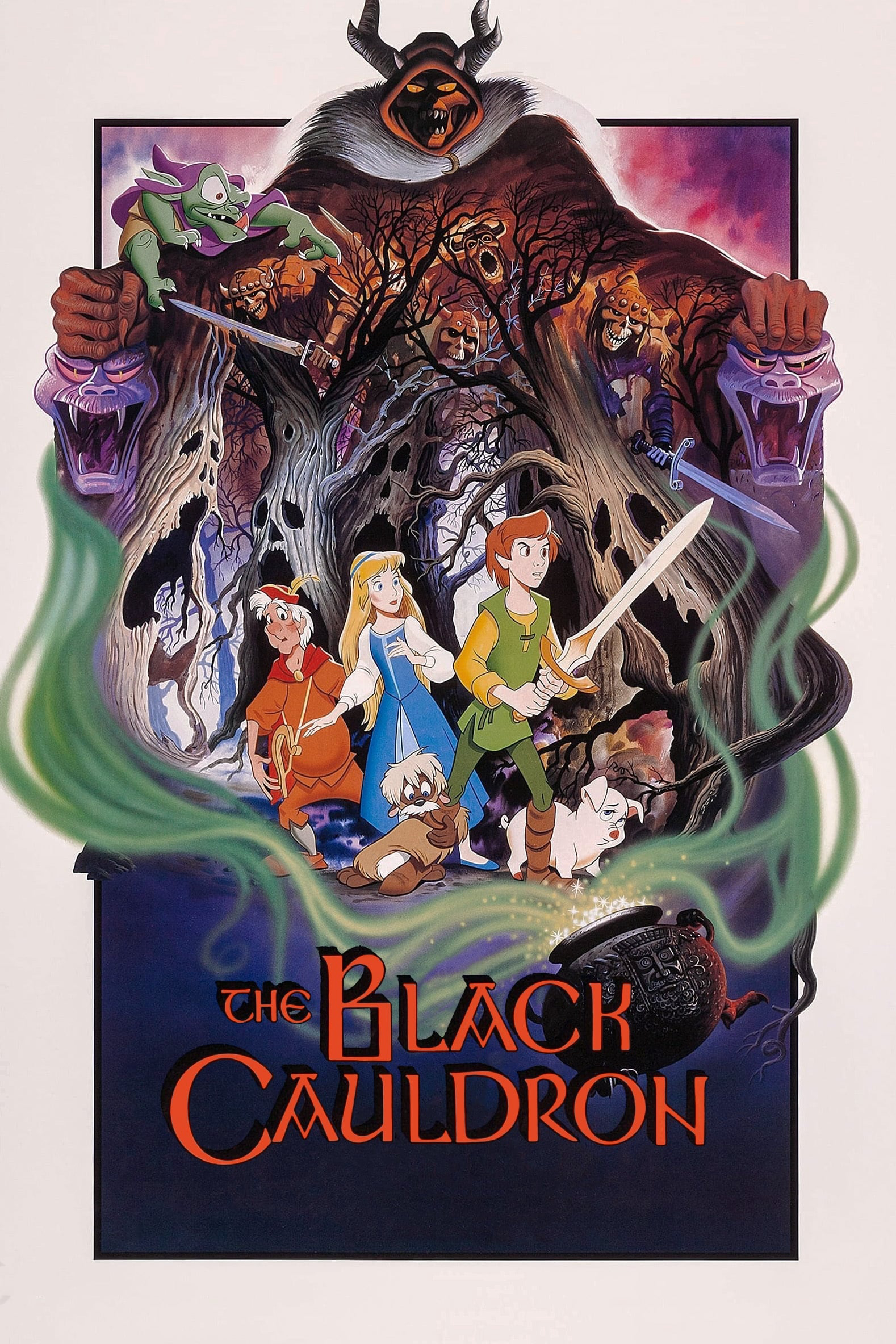 Banner Phim Vạc Dầu Đen (The Black Cauldron)