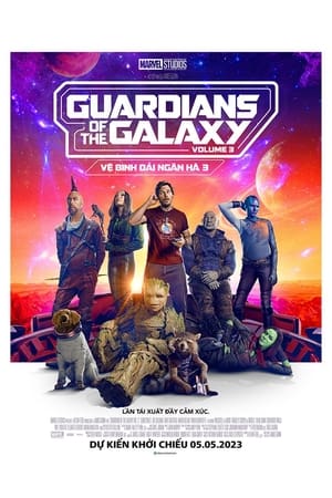 Banner Phim Vệ Binh Dải Ngân Hà 3 (Guardians of the Galaxy Volume 3)