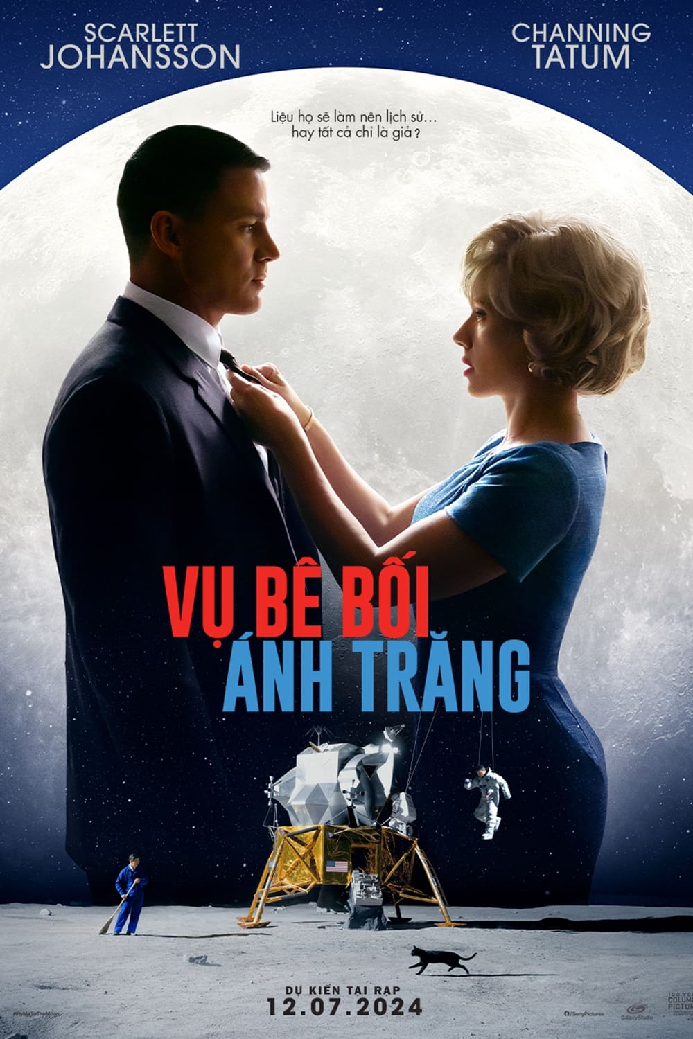 Banner Phim Vụ Bê Bối Ánh Trăng (Fly Me to the Moon)