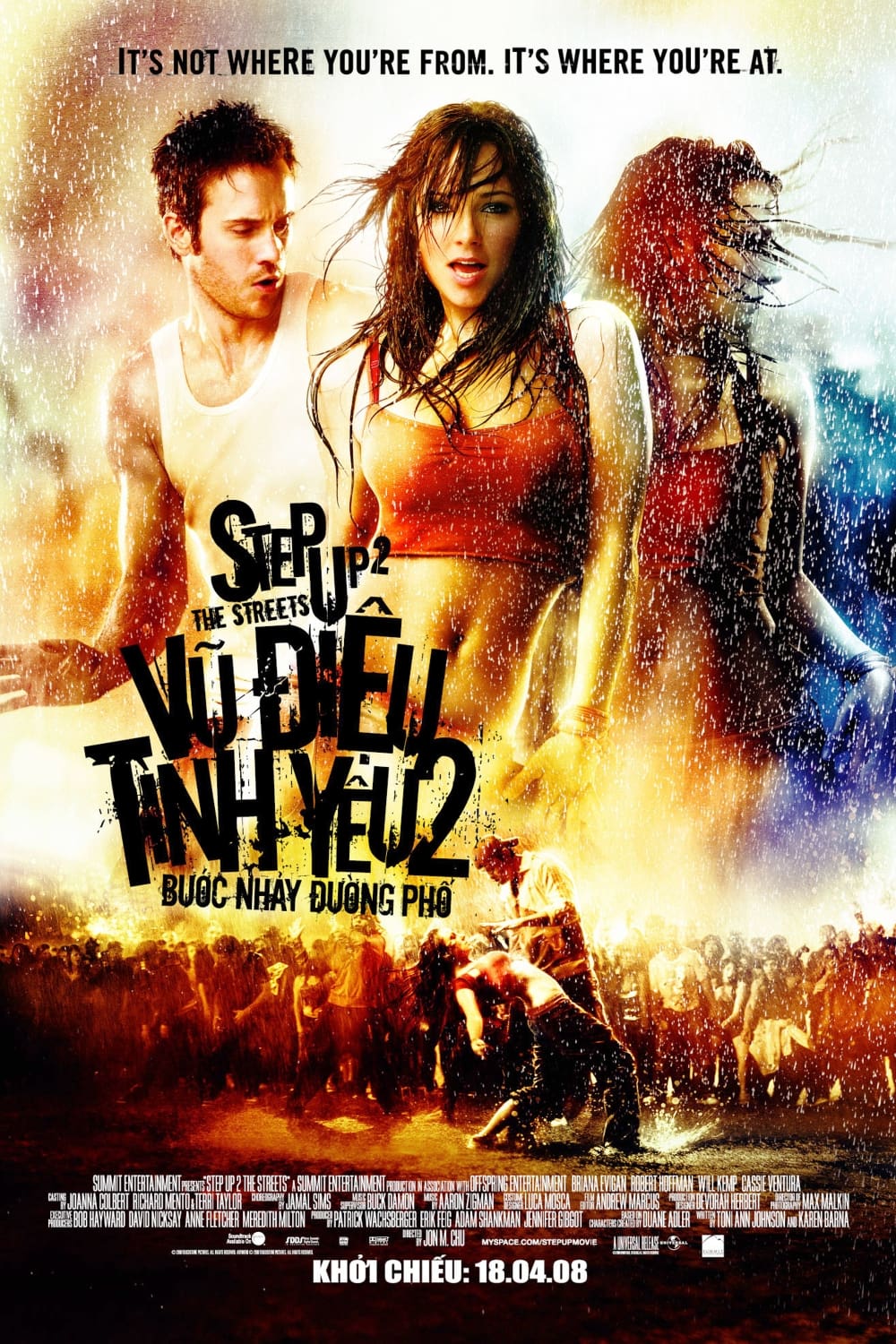 Banner Phim Vũ Điệu Đường Phố 2: Trên Những Con Đường (Step Up 2: The Streets)