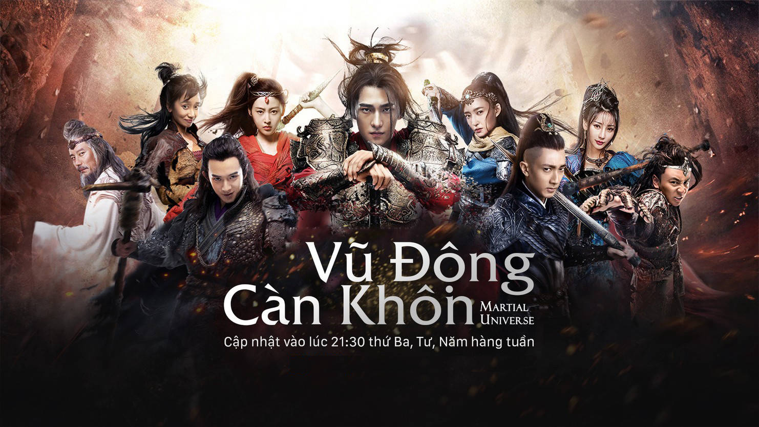 Banner Phim Vũ Động Càn Khôn (Martial Universe)