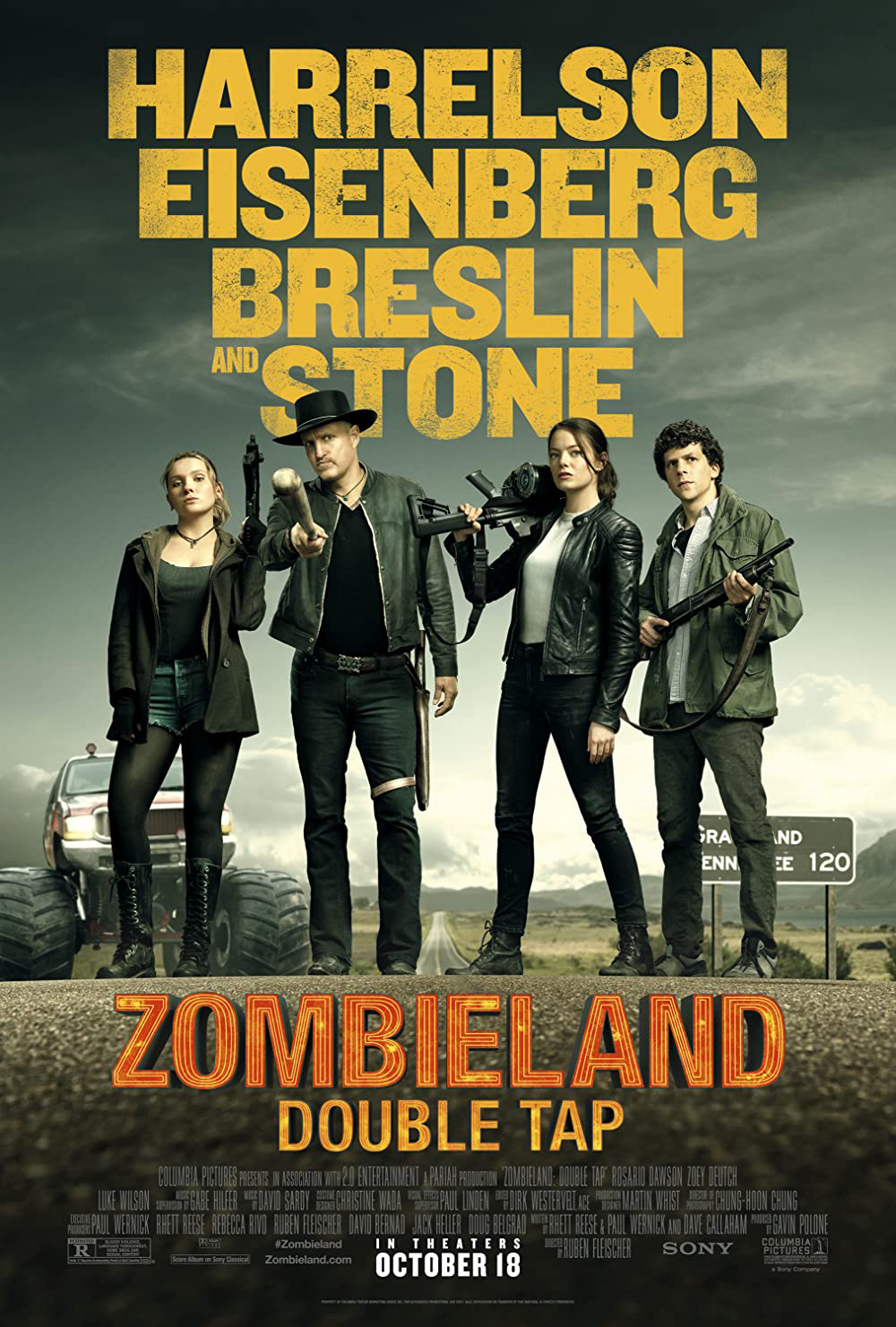 Banner Phim Vùng Đất Thây Ma: Cú Bắn Đúp (Zombieland: Double Tap)