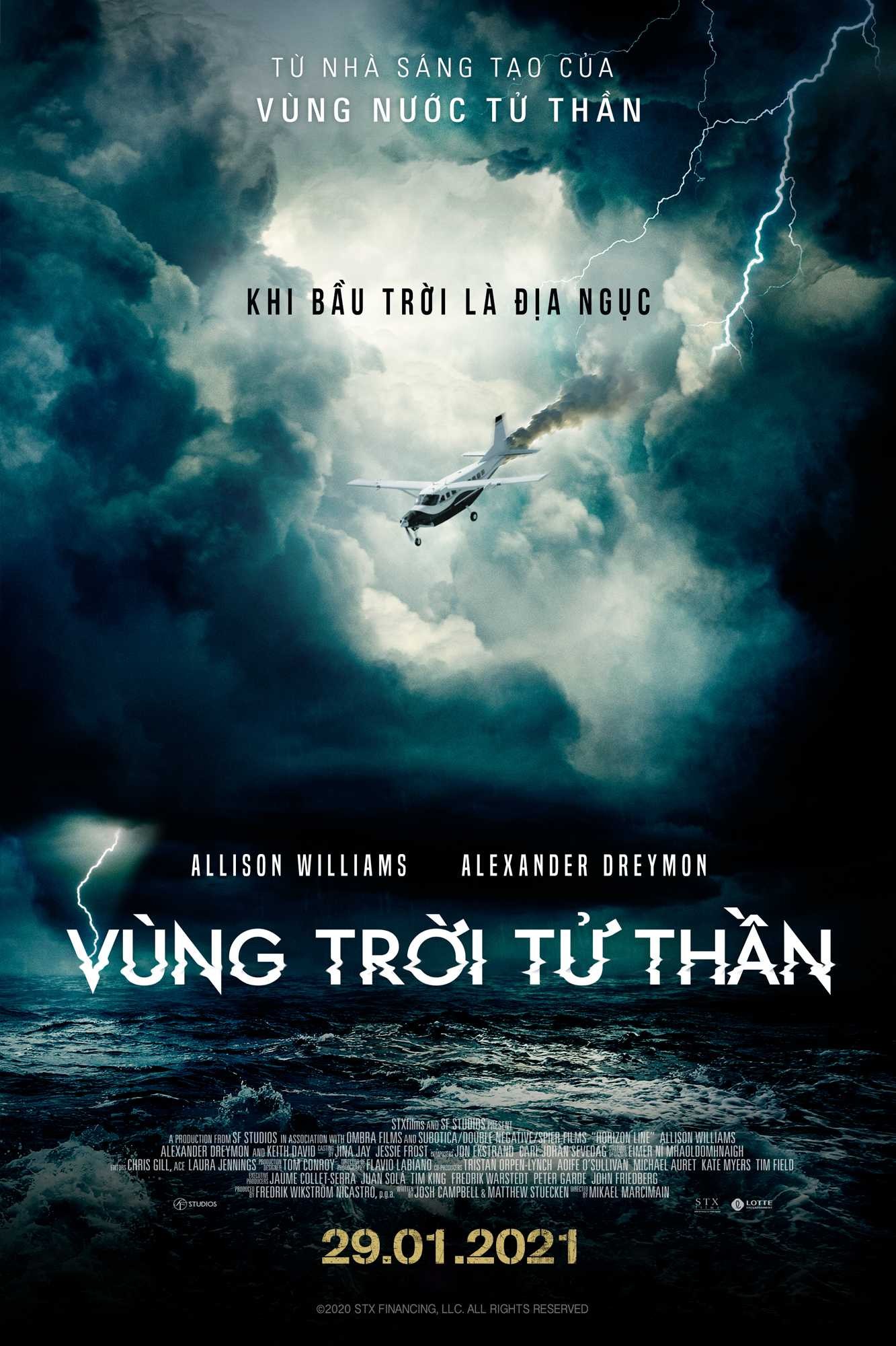 Banner Phim Vùng Trời Tử Thần (Horizon Line)
