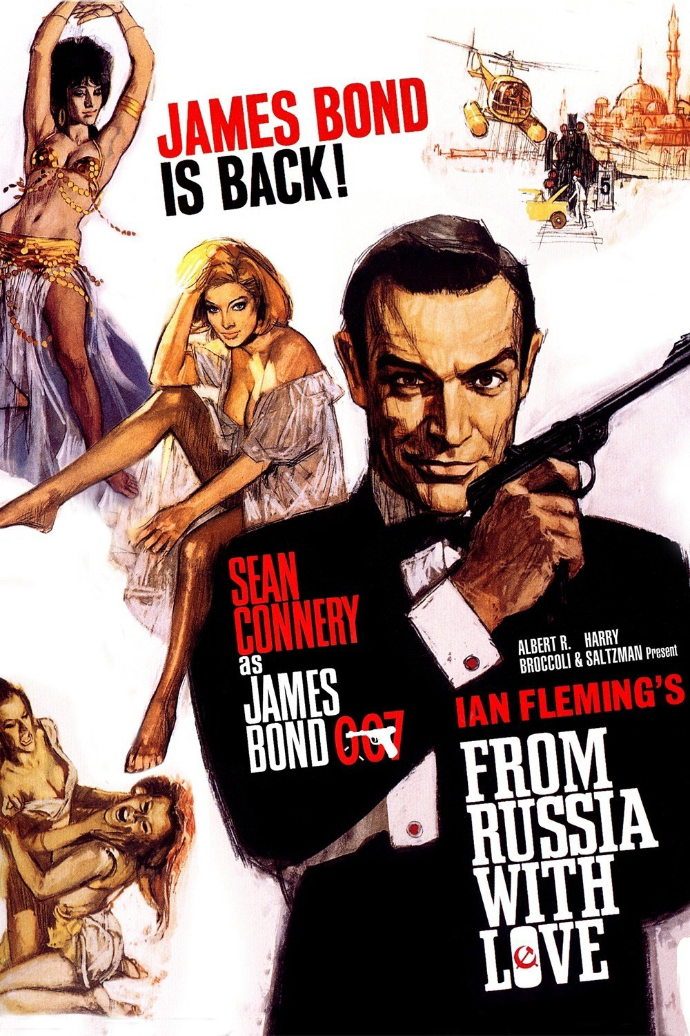 Poster Phim 007: Tình Yêu Đến Từ Nước Nga (007: From Russia with Love)