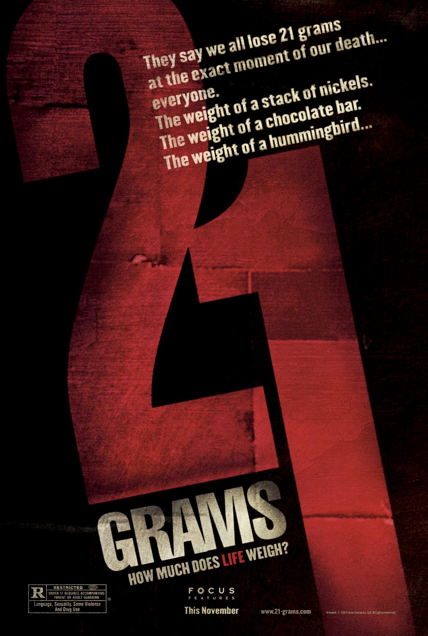 Poster Phim 21 Gram (21 Grams)