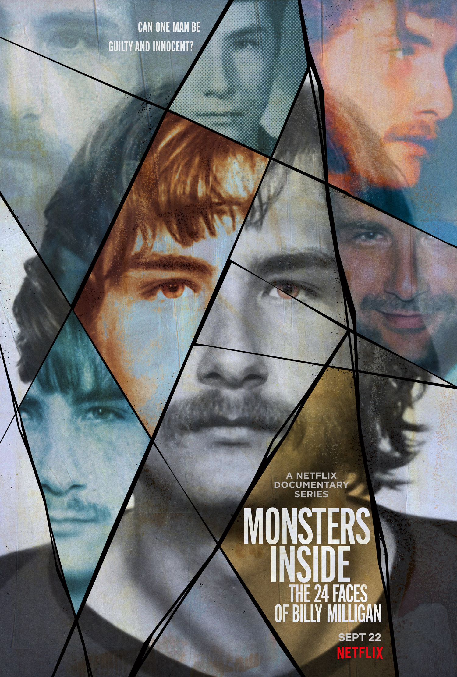Poster Phim 24 nhân cách của Billy Milligan (Monsters Inside: The 24 Faces of Billy Milligan)