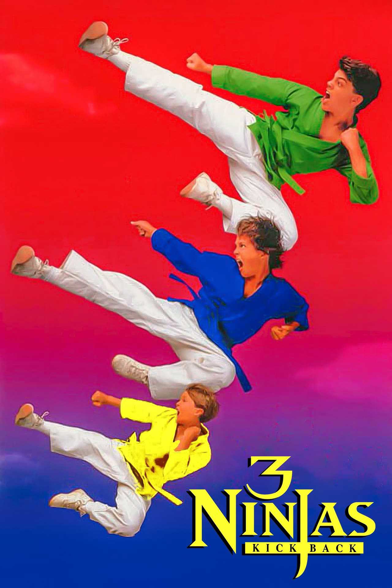 Poster Phim 3 Ninjas Siêu Quậy (3 Ninjas Kick Back)
