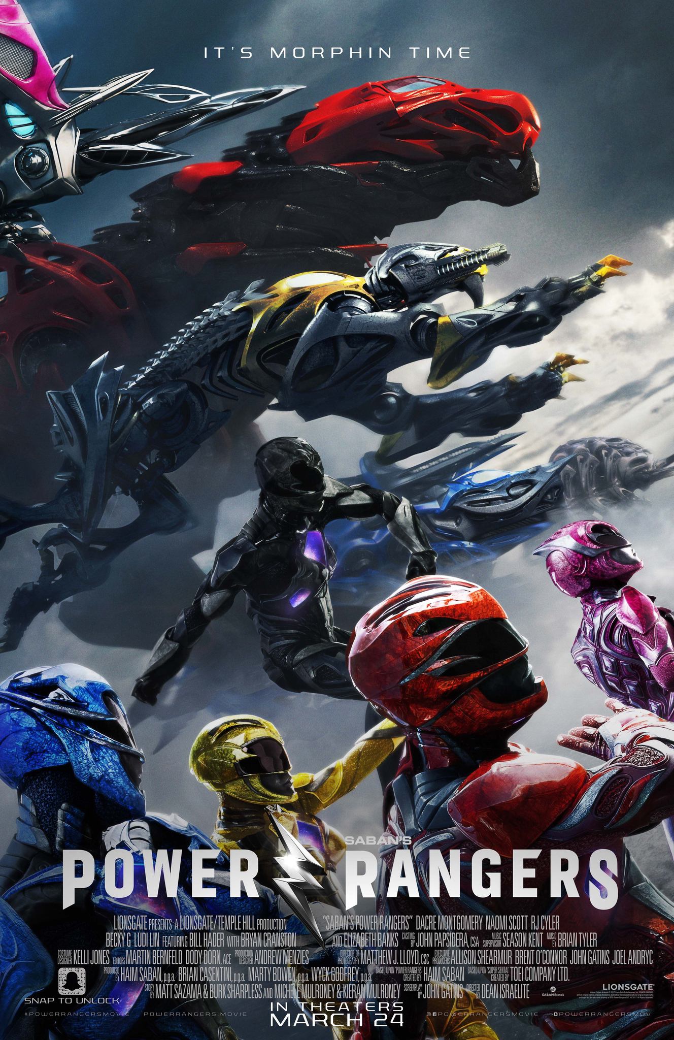 Poster Phim 5 Anh Em Siêu Nhân (Power Rangers)