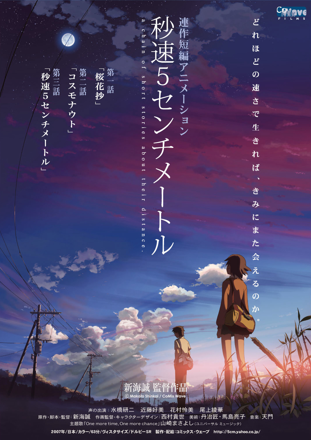 Poster Phim 5 Centimet trên giây (5 Centimeters Per Second)