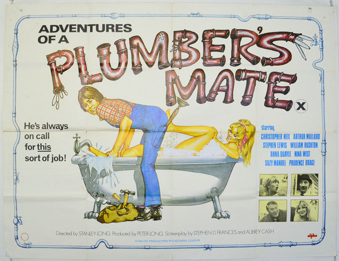Poster Phim Adventures Of A Plumber's Mate (Adventures Of A Plumber's Mate)