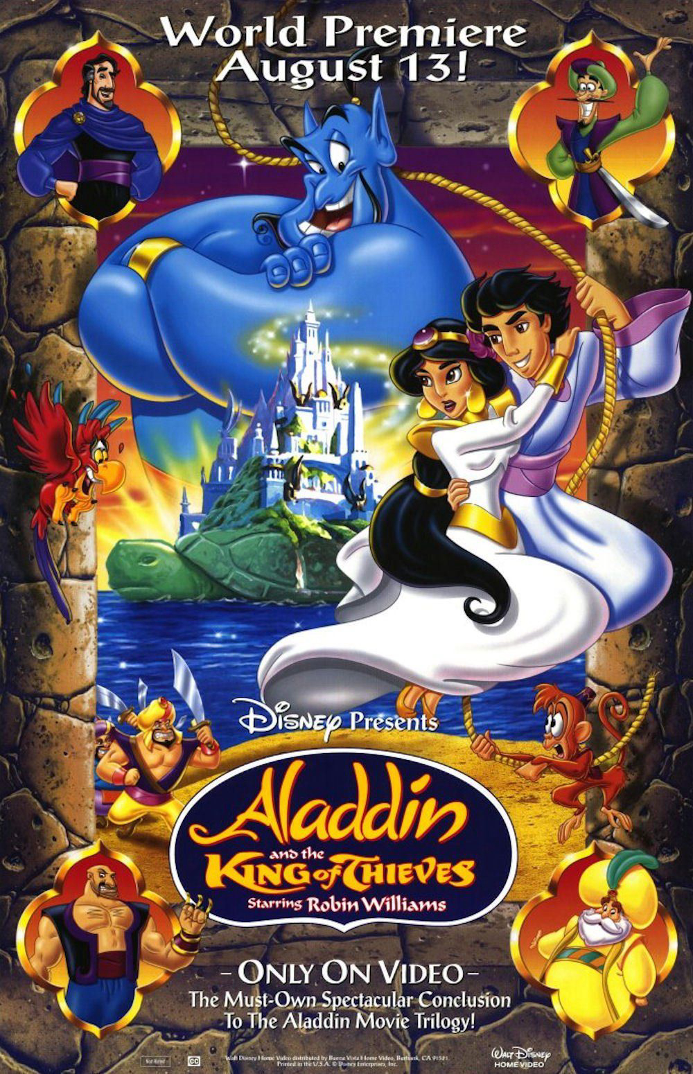 Poster Phim Aladdin Và Vua Trộm (Aladdin And The King Of Thieves)