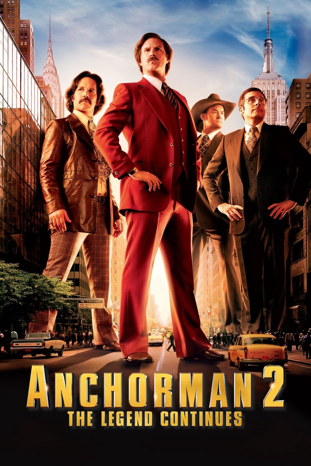 Poster Phim Anchorman 2: Huyền Thoại Tiếp Diễn (Anchorman 2: The Legend Continues)