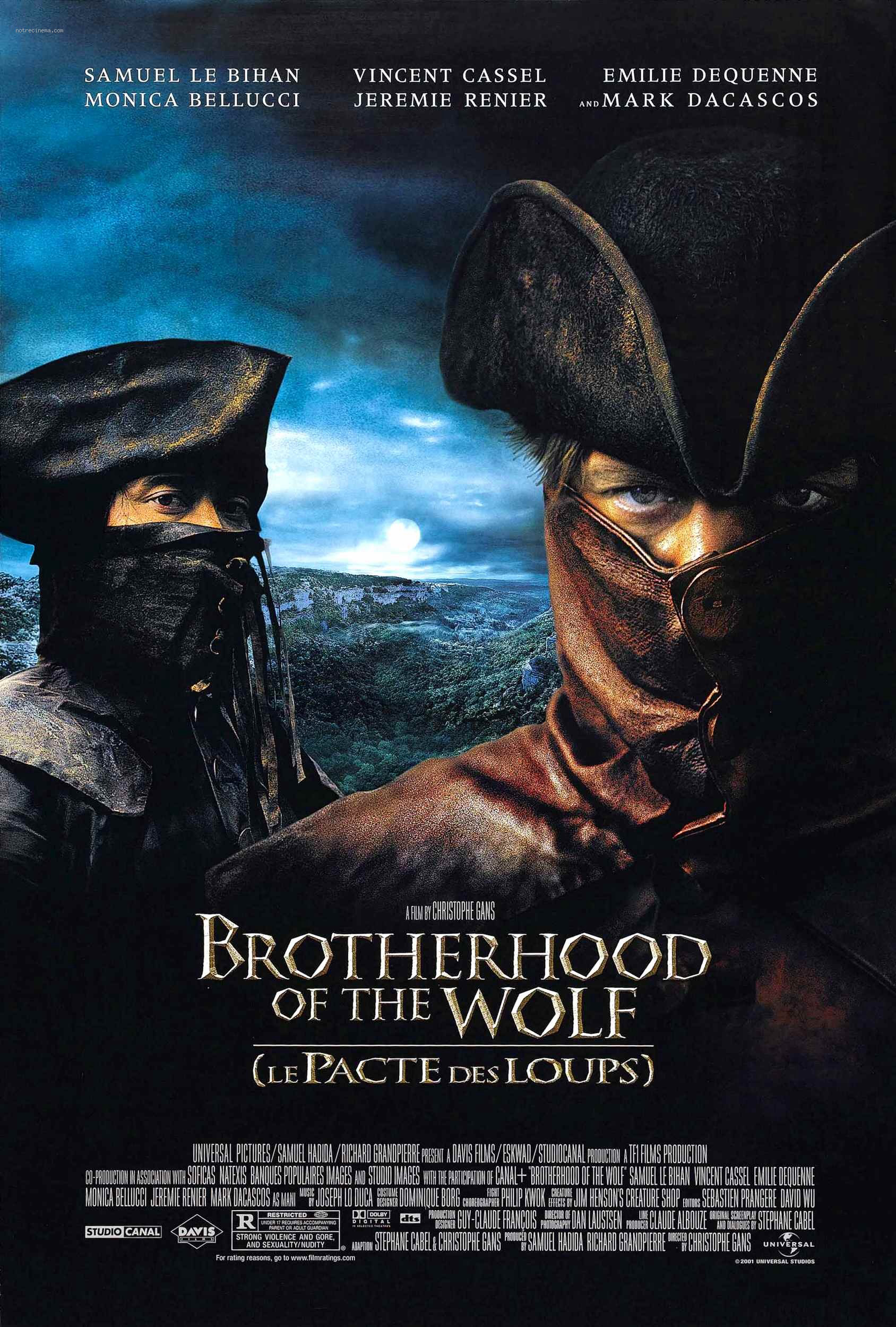 Poster Phim Anh Em Nhà Sói (Brotherhood of the Wolf)