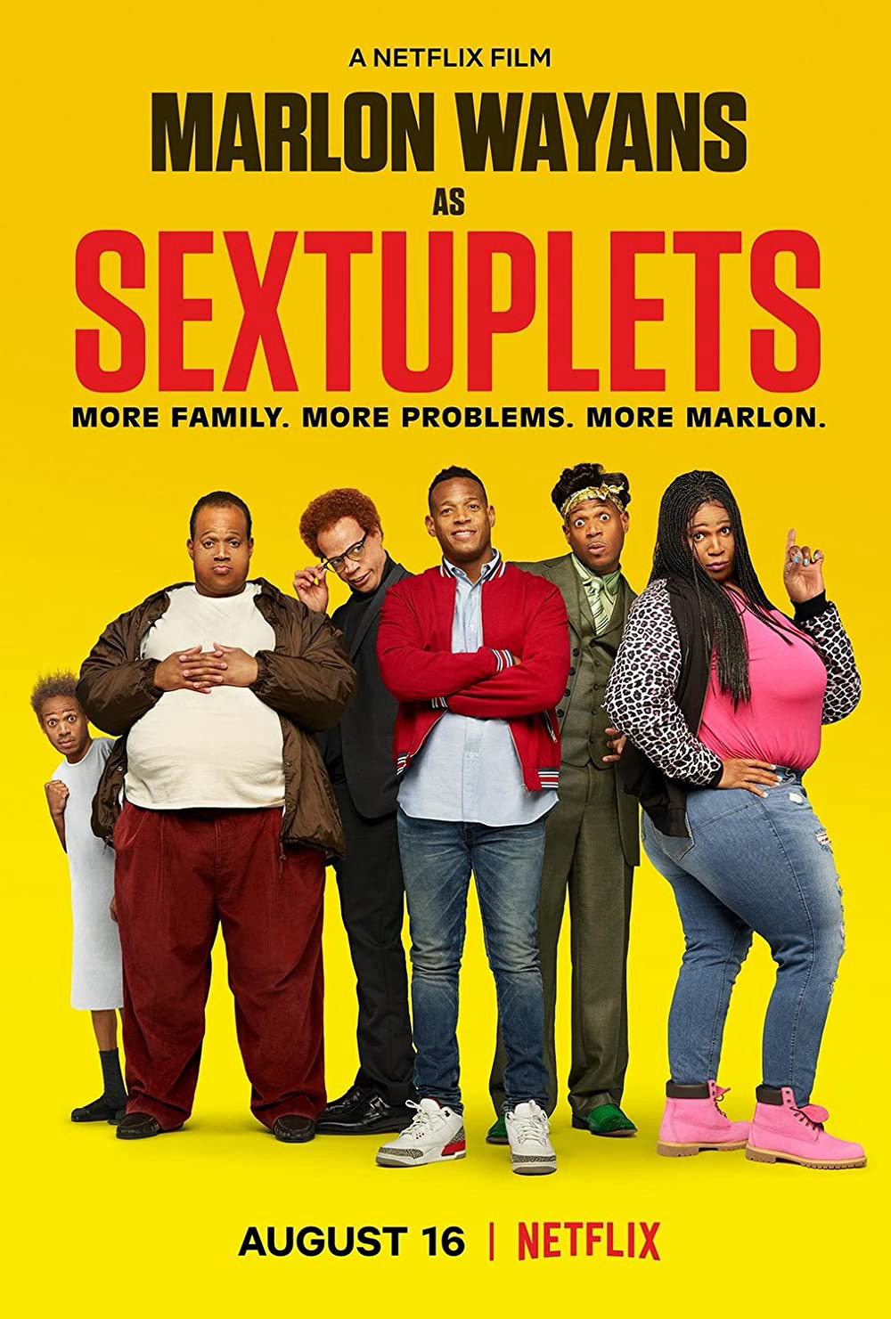 Poster Phim Anh em sinh sáu (Sextuplets)