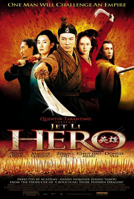 Poster Phim Anh Hùng (Hero 2002)