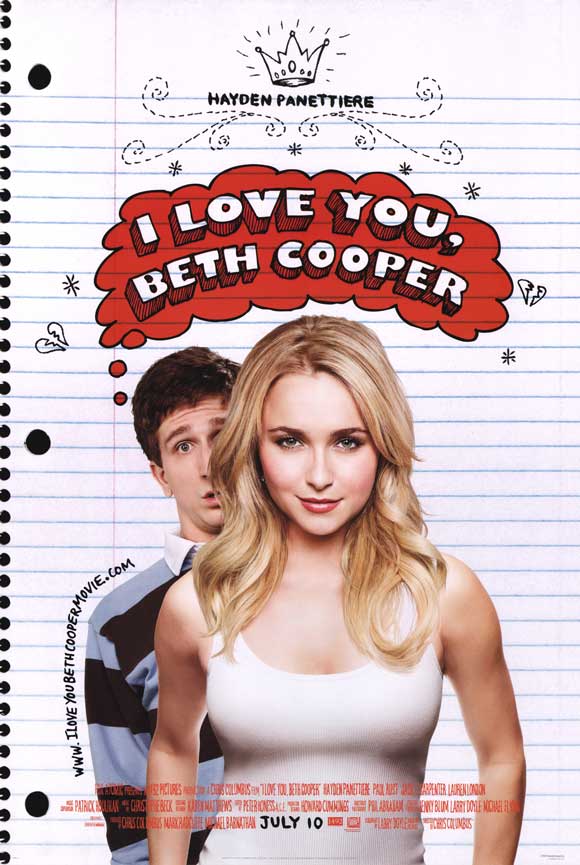 Xem Phim Anh Yêu Em, Beth Cooper (I Love You, Beth Cooper)