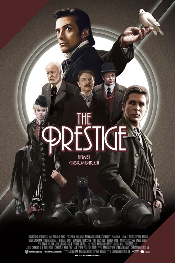 Poster Phim Ảo Thuật Gia Đấu Trí (The Prestige)