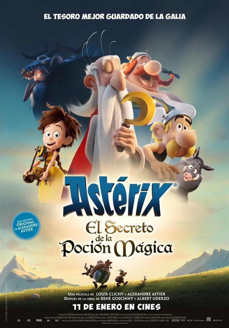 Poster Phim Asterix: Bí Kíp Luyện Thần Dược - Asterix: The Secret Of The Magic Potion (Asterix: The Secret of the Magic Potion)