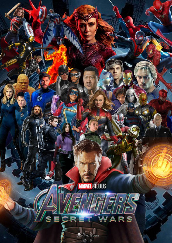 Poster Phim Avengers: Cuộc Chiến Bí Mật (Avengers: Secret Wars)