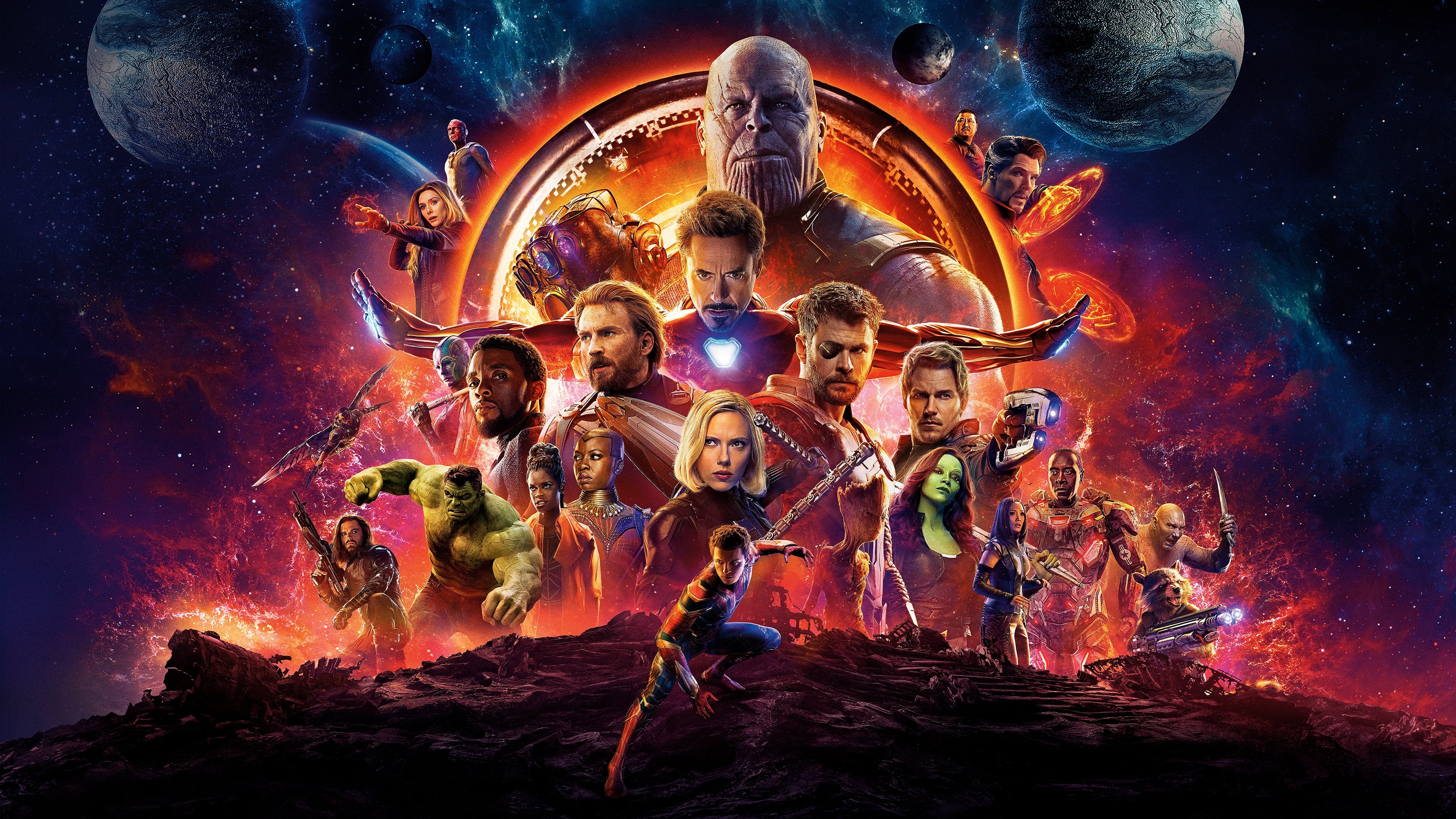 Poster Phim Avengers: Cuộc Chiến Vô Cực (Avengers: Infinity War)