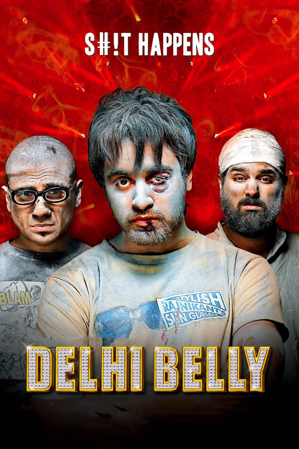 Poster Phim Ba Tên Ăn Hại  (Delhi Belly)