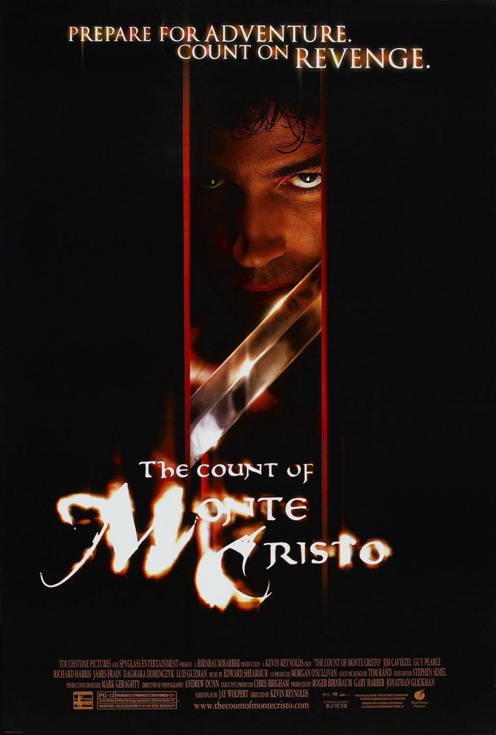 Poster Phim Bá Tước Monte Cristo (The Count of Monte Cristo)