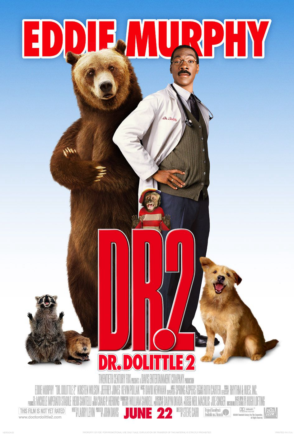 Poster Phim Bác Sĩ Thú Y 2 (Dr. Dolittle 2)