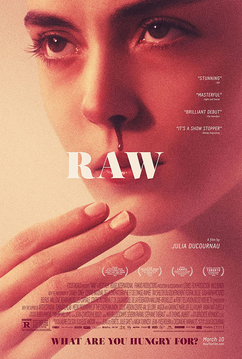 Poster Phim Bản Năng Nguyên Thủy (Raw - Grave)
