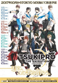 Poster Phim Ban Nhạc TsukiPro (Tsukipro The Animation)