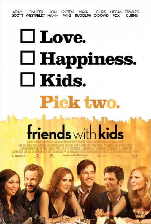 Poster Phim Bạn Thân Với Những Đứa Trẻ (Friends with Kids)