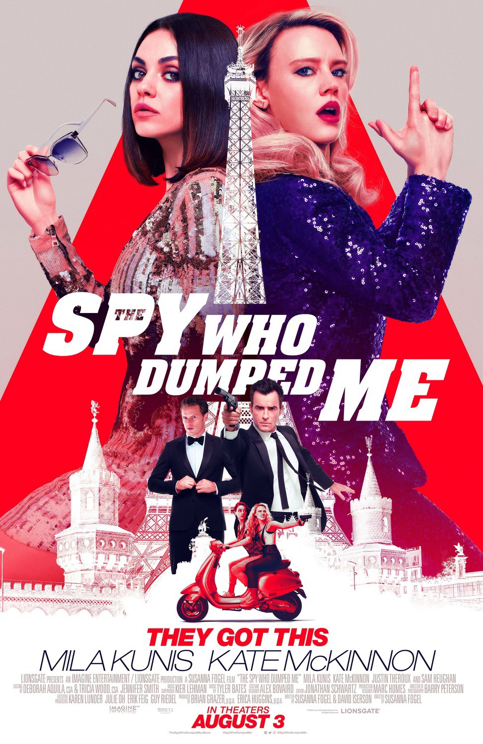 Poster Phim Bạn trai cũ tôi là điệp viên (The Spy Who Dumped Me)