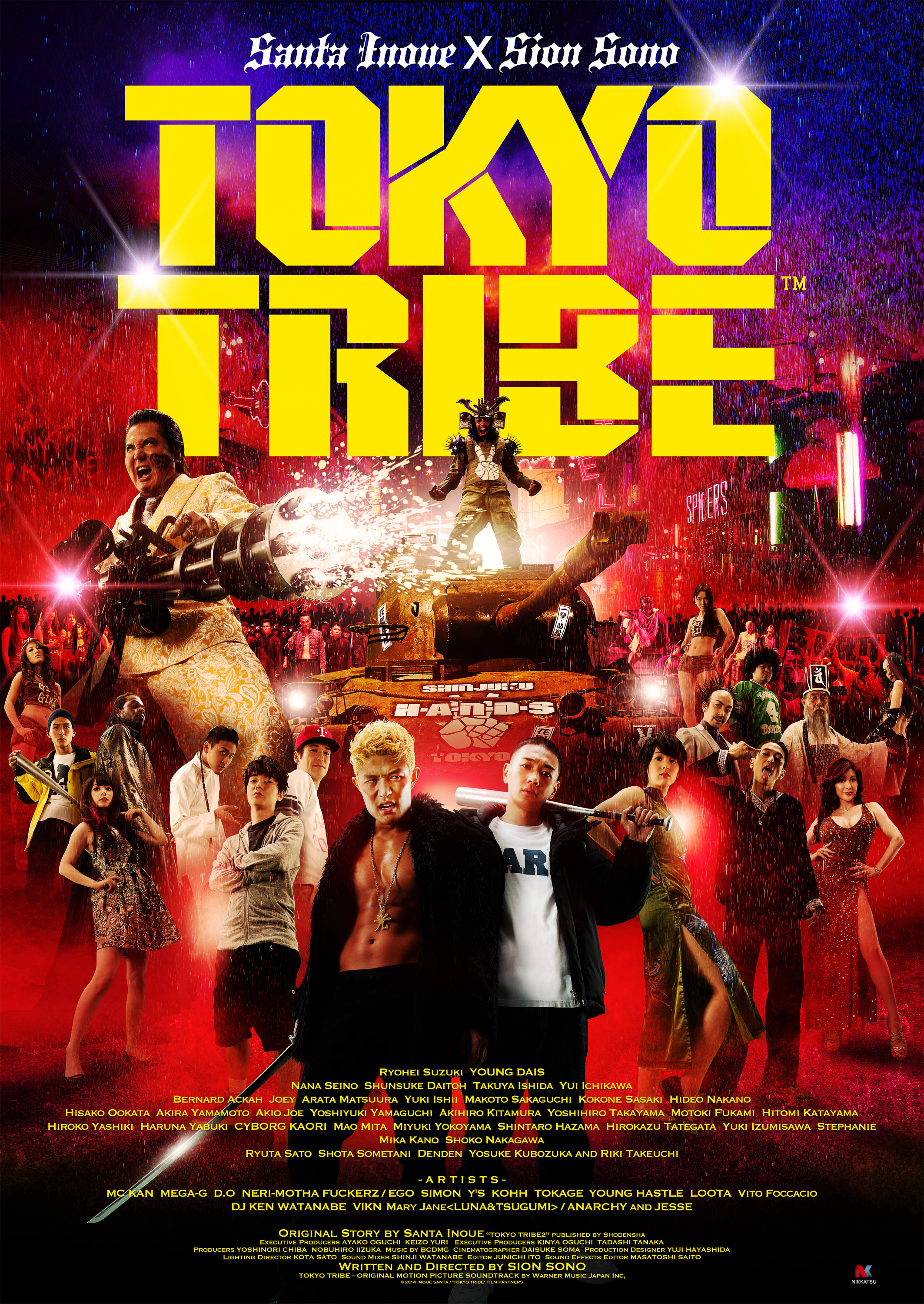 Poster Phim Băng Đảng Tokyo (Tokyo Tribe)