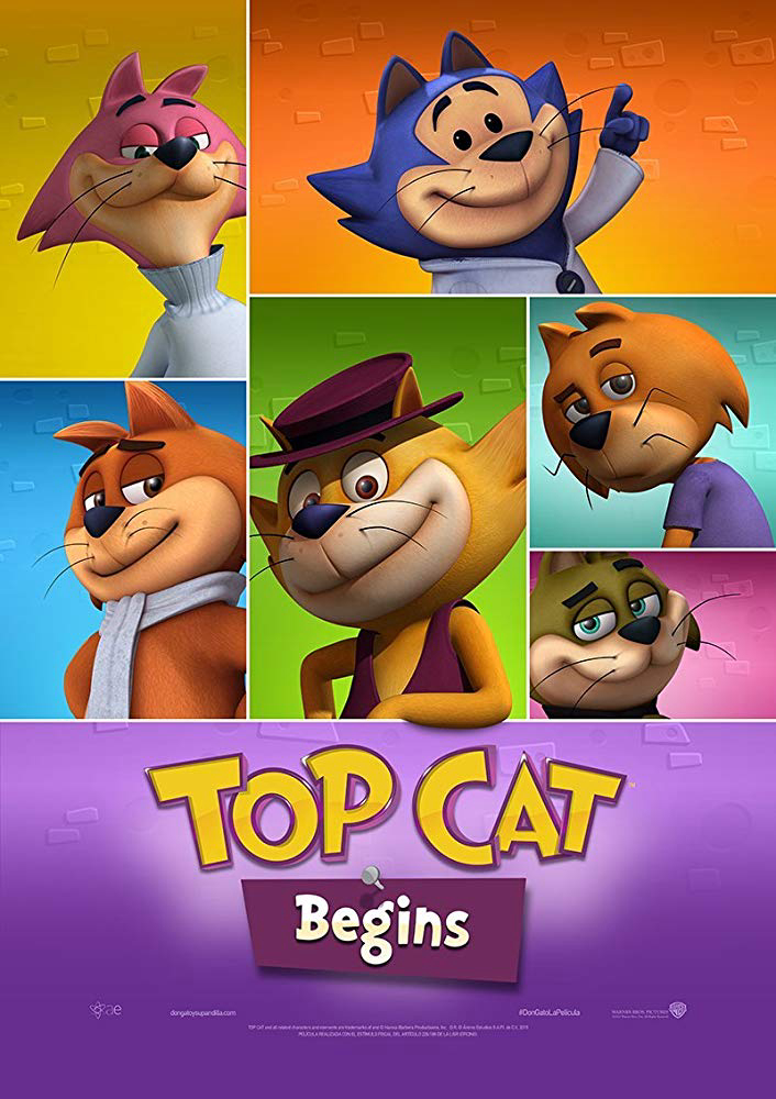 Poster Phim Băng Nhóm Của Top Cat (Top Cat Begins)