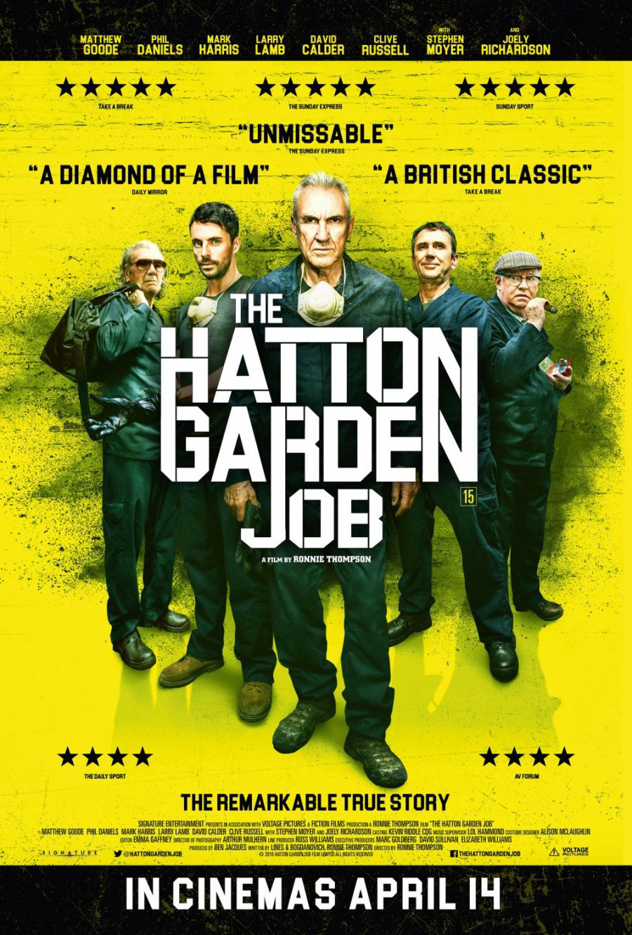 Poster Phim Băng Trộm Già Gân (The Hatton Garden Job)