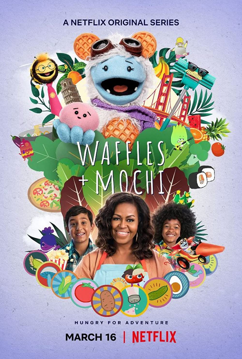 Poster Phim Bánh Quế + Mochi (Waffles + Mochi)