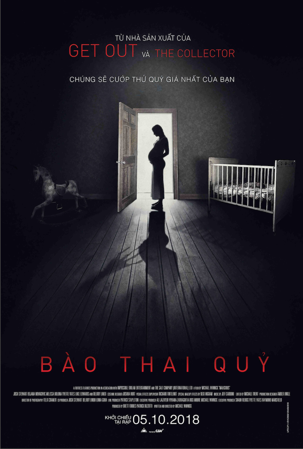 Poster Phim Bào Thai Quỷ (Malicious)