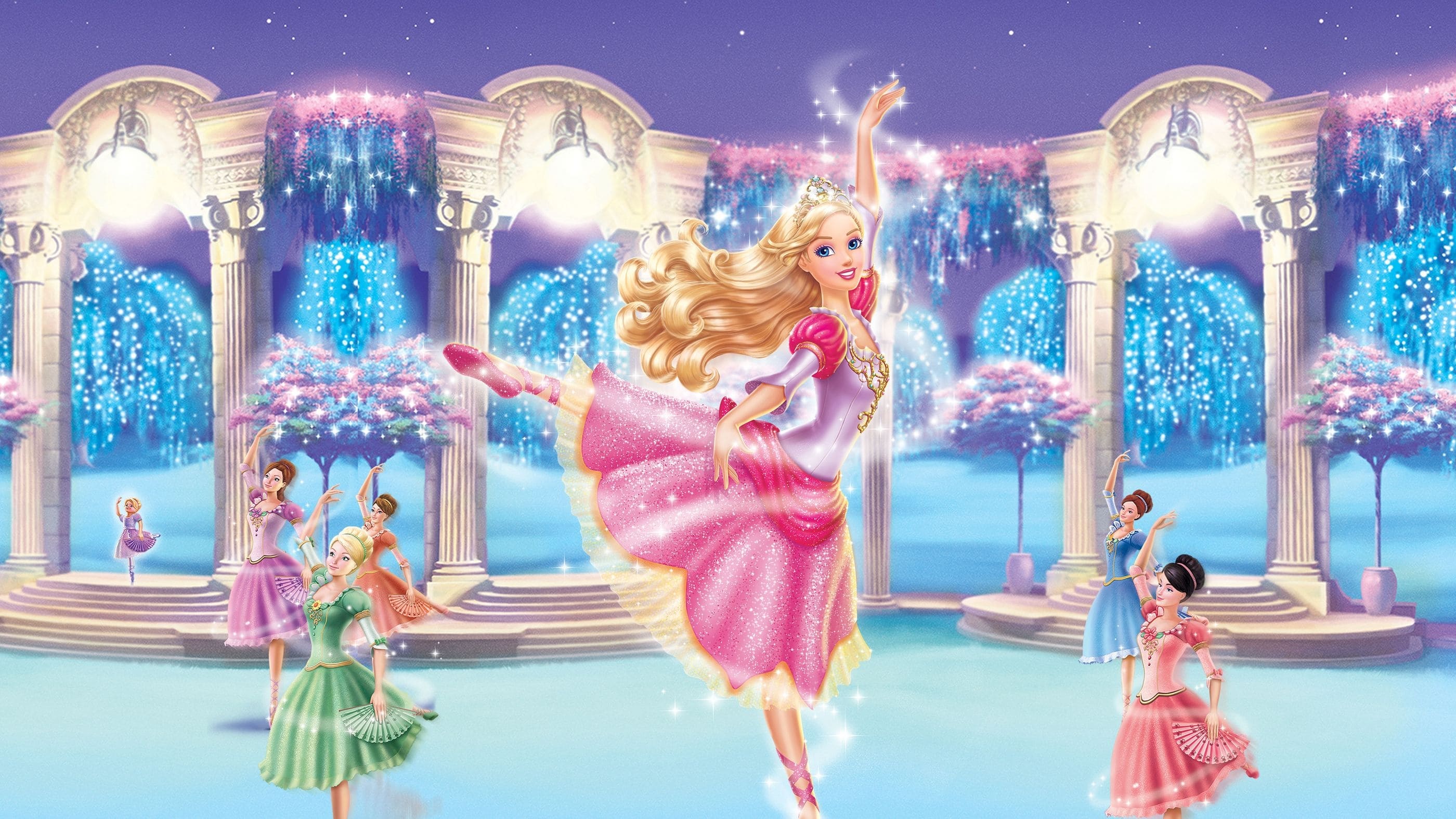Poster Phim Barbie: 12 Nàng Công Chúa Thích Khiêu Vũ (Barbie in the 12 Dancing Princesses)