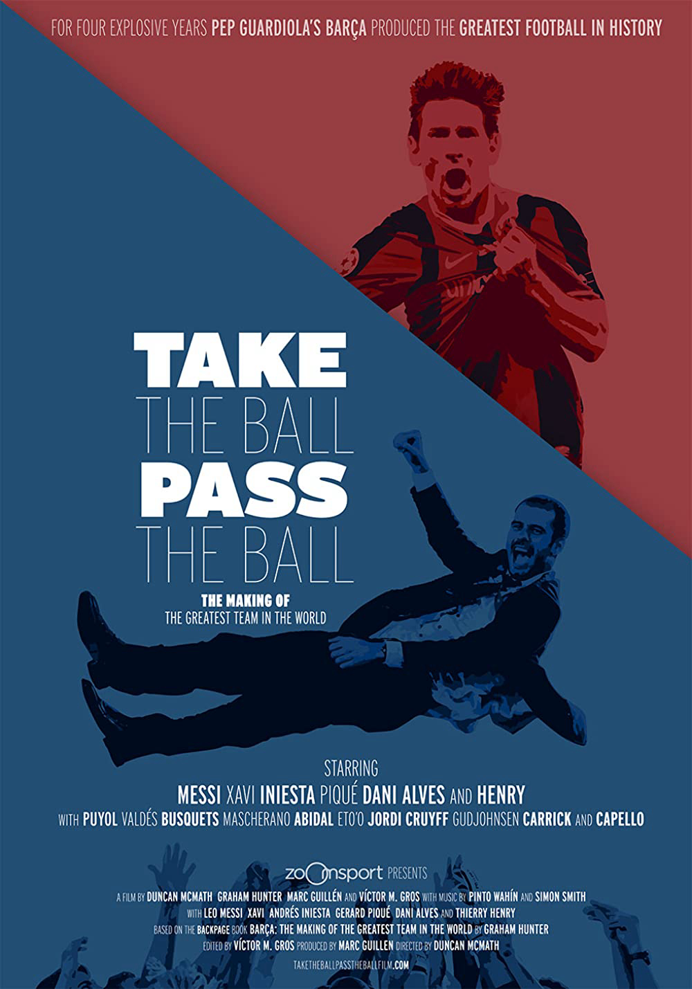 Xem Phim Barcelona - Đội Bóng Vĩ Đại (Take the Ball, Pass the Ball)