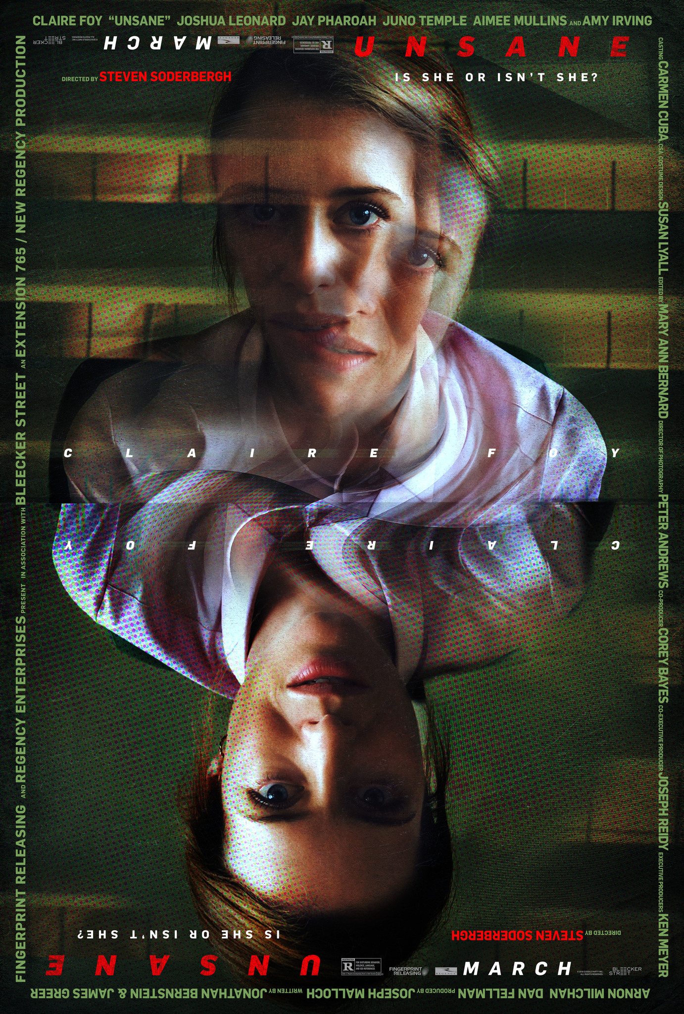 Poster Phim Bất an (Unsane)